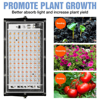 Led Grow Light Plant Hydroponic Lamp LED Full Spectrum 220V LED Phytolamps Light Greenhouse Seeds Flower Grow Lighting 50W 100W