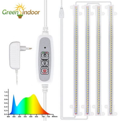 Beltéri Led Grow Light USB időzítő Fito lámpa növényekhez Fényszabályozható LED lámpa Fitolámpák Teljes spektrumú hidroponikus termesztő lámpák