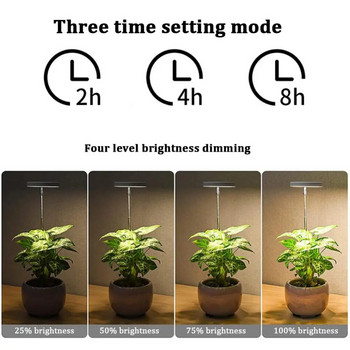 Λάμπα Usb 5v για φυτά εσωτερικού χώρου Grow Light Led Phyto Grow Lamp For Plants Growth Lighting Phytolamp
