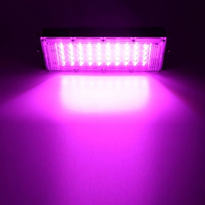 LED Grow Light fitolámpa AC 220V 50W LED teljes spektrumú reflektor beltéri kültéri üvegházhatású növény hidroponikus növényi spotlámpája