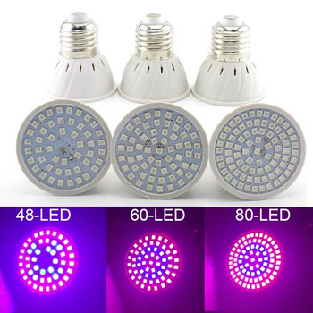 LED светлина за отглеждане на растения с пълен спектър отглеждане на цветя слънчева светлина фито лампа крушка за вътрешна фито лампа Hydro growbox осветление за палатка