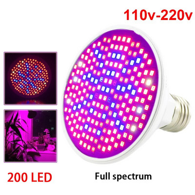 LED svjetlo za uzgoj biljaka punog spektra Sunčeva svjetlost za uzgoj cvijeća fito lampa žarulja za fito lampu u zatvorenom prostoru Hydro growbox rasvjeta za šator