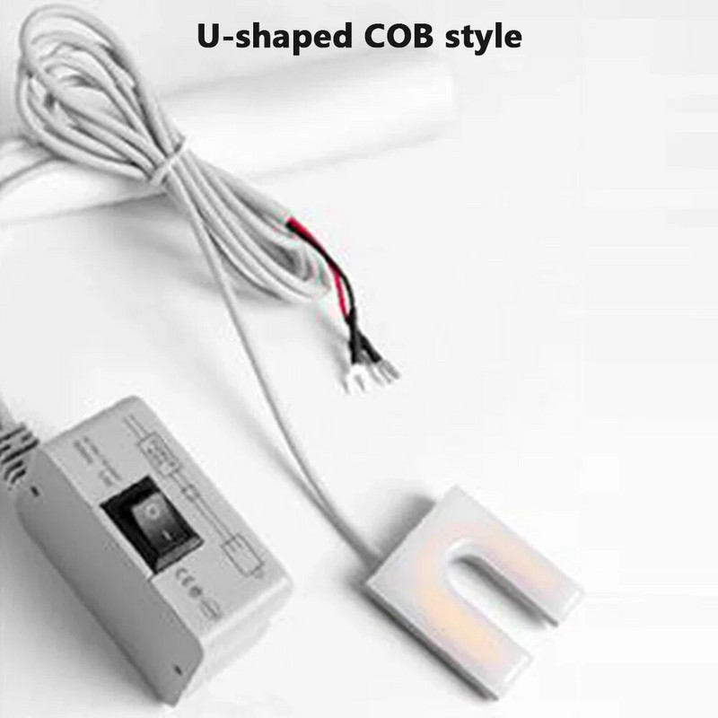U formos COB siuvimo mašinos lemputė su stipriu magnetu, didelio ryškumo akių apsaugos skaitymo lemputė tinka visoms siuvimo mašinoms