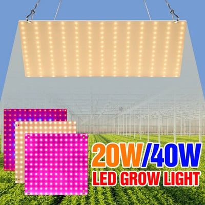 LED Grow Light Teljes spektrumú Quantum Board fitolámpa beltéri növények hidroponikus növekedési lámpa virágmagok termesztéséhez Growbox