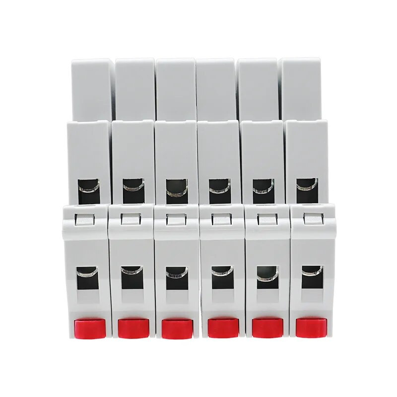 LED 1PC Pilot svjetiljka za montažu na DIN šinu Modularna 220V 24V VAC/DC signalno svjetlo crveno zeleno plavo