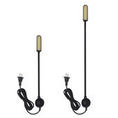 LED pramoninė lempa europietiško stiliaus 6W COB lanksti siuvimo darbo lemputė su magnetine lempa su pasukamu vamzdeliu