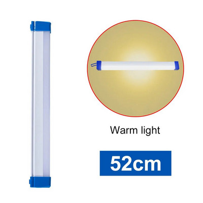 17cm-52cm LED svjetla za hitne slučajeve DC5V 30W 60W 80W USB punjive svjetiljke za vanjsko kampiranje za kućno radno svjetlo u slučaju nestanka struje