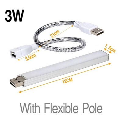 MINGBEN USB LED svjetiljka za biljke 3W 5W DC 5V IR UV Fleksibilna svjetla za uzgoj punog spektra Fleksibilna svjetla za uzgoj fito lampa za cvijeće u vrtu