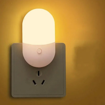 Led intelligens Éjszakai Fény Mozgás Hangérzékelő Éjszakai Fény fényerő beállítása éjszakai fény Hálószoba Lámpa Lépcső Dekoratív Lámpák