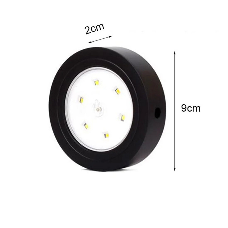 Mágneses 8 LED-es szekrény lámpaelemes USB tölthető stick mágneses LED éjszakai lámpán lépcsőhöz, lépcsőhöz, fürdőszobához, konyhához