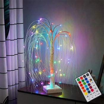 LED Willow Tree Lights 16 Τεχνητό φωτιστικό δέντρου που αλλάζει χρώμα με τηλεχειριστήριο για διακόσμηση γάμου σπιτιού