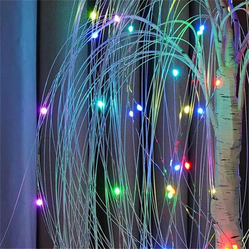 LED върбови светлини 16 сменящи цвета изкуствени светлини на дърво с дистанционно управление за парти домашна сватбена украса