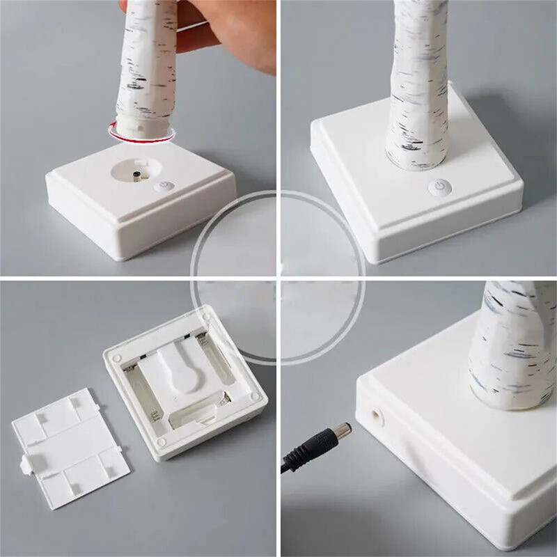 LED gluosnio medžio lemputės 16 spalvų keitimo dirbtinis medžio apšvietimas su nuotolinio valdymo pulteliu, skirtas vakarėlio namų vestuvių dekoravimui