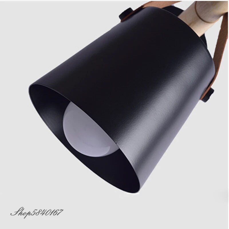 Nordic Belt Drvena zidna svjetiljka Industrijska zidna svjetiljka Vintage zidna svjetla Stepenice Unutarnja kućna svjetla Lampe za krevet na potkrovlju