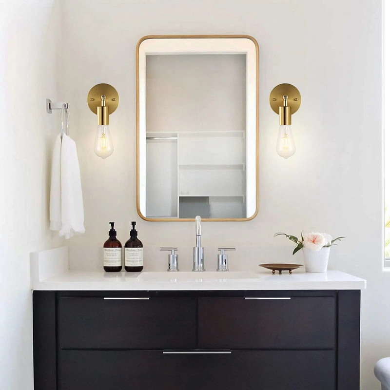 Vintage LED zidna svjetiljka 180° rotirajuća industrijska E27 spavaća soba uz krevet Ogledalo za kupaonicu Zidna svjetiljka za umivaonik Stropna svjetiljka