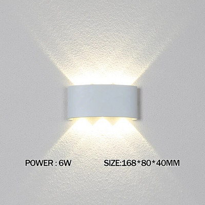 IP65 Vízálló beltéri kültéri Led fali lámpák lefelé LED 5W 10W Led fali lámpa, felületre szerelhető kocka kerti veranda lámpa