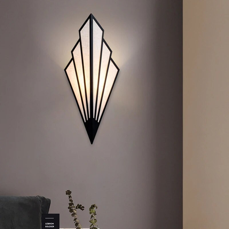 Nordijska zidna svjetiljka Moderne Led željezne zidne svjetiljke za dnevni boravak Spavaća soba Kućni dekor Noćna zidna svjetiljka Kupaonski elementi Svjetlo za ogledalo