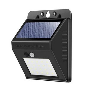 Lampă de perete solară cu senzor nou LED, 40 de margele de lampă, în aer liber, impermeabilă, grădină, curte, lampă decorativă, coridor, lampă de urgență