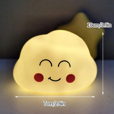 Noćna svjetiljka s crtanim piletinom Kreativna slatka LED svjetiljka Noćna svjetiljka za spavaću sobu Noćna svjetiljka za dječju sobu Dekoracija noćne svjetiljke Nije blještava