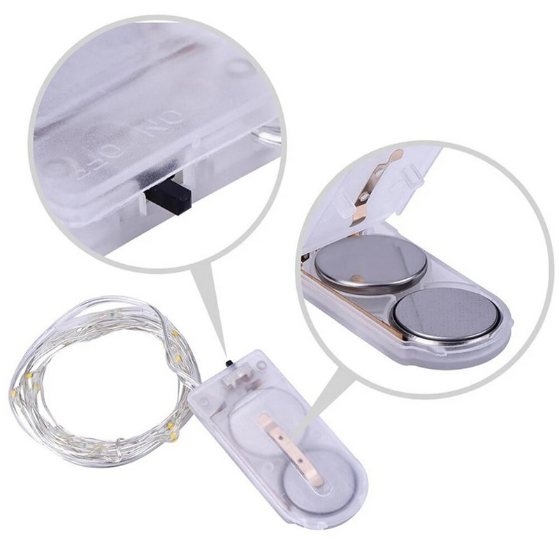 4M LED styginių lemputė Sidabrinė viela Fėjų girlianda Namų Kalėdų eglutė Vestuvių Užuolaidos Vakarėlio dekoravimas Šventinis apšvietimas Pasakų sodas