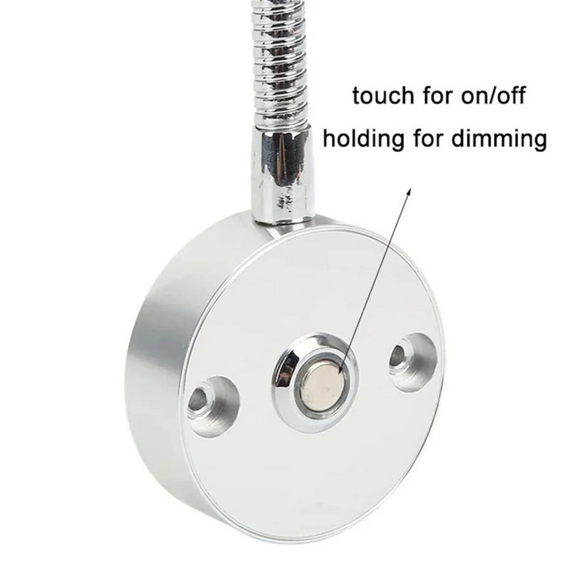 DC12V 24V LED svjetlo za čitanje s mogućnošću prigušivanja, 40 cm dugo Gooseneck RV zidna svjetiljka za kamper kombi, prikolica, kamion, čamac, unutarnja rasvjeta