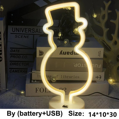 Led Topla Zvijezda Mjesec Neonski natpis Stolna svjetiljka Barska lampa za zabavu za spavaću sobu Kućni ukrasi kaktusa Noćna svjetiljka Djeca Poklon za bebe