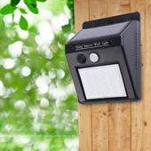 Led solarni reflektor za vanjske solarne svjetiljke Vodootporan sa senzorom pokreta 20 30 Led solarni fokus Zidna svjetiljka za dekoraciju vrta i dvorišta