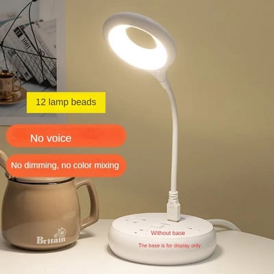 Prijenosna USB Flexo Led stolna svjetiljka DC5V LED svjetla za knjige za učenje i čitanje za računalo PC Laptop Ring Eye Care Led svjetlo Stolne svjetiljke