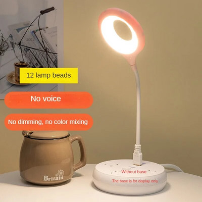 Prijenosna USB Flexo Led stolna svjetiljka DC5V LED svjetla za knjige za učenje i čitanje za računalo PC Laptop Ring Eye Care Led svjetlo Stolne svjetiljke