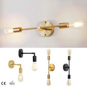 Dvostruke zidne svjetiljke Dekor Moderne nordijske zidne svjetiljke Hodnik Prolaz za dnevnu sobu Kupaonica Unutarnja rasvjeta Svijećnjaci