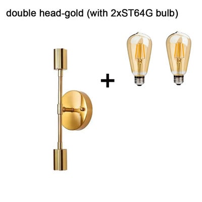 Dvostruke zidne svjetiljke Dekor Moderne nordijske zidne svjetiljke Hodnik Prolaz za dnevnu sobu Kupaonica Unutarnja rasvjeta Svijećnjaci