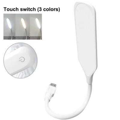Prijenosni USB 5v utikač Stolno noćno svjetlo Njega očiju LED svjetlo za knjige Lampa za čitanje Laptop Tipkovnica Osvjetljenje računala Q1
