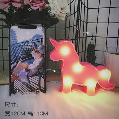 Επιτραπέζιο φωτιστικό νύχτας Mini LED 12cm Ζώο Flamingo Star Καρδιά Μονόκερος Χριστουγεννιάτικο δέντρο καρύδας Διακοσμητικό πάρτι σπιτιού 3D Φωτιστικό γραφείου