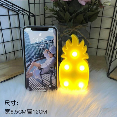 Επιτραπέζιο φωτιστικό νύχτας Mini LED 12cm Ζώο Flamingo Star Καρδιά Μονόκερος Χριστουγεννιάτικο δέντρο καρύδας Διακοσμητικό πάρτι σπιτιού 3D Φωτιστικό γραφείου
