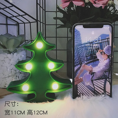 Επιτραπέζιο φωτιστικό νύχτας Mini LED 12cm Ζώο Flamingo Star Καρδιά Μονόκερος Χριστουγεννιάτικο δέντρο καρύδας Διακοσμητικό πάρτι σπιτιού 3D Φωτιστικό γραφείου