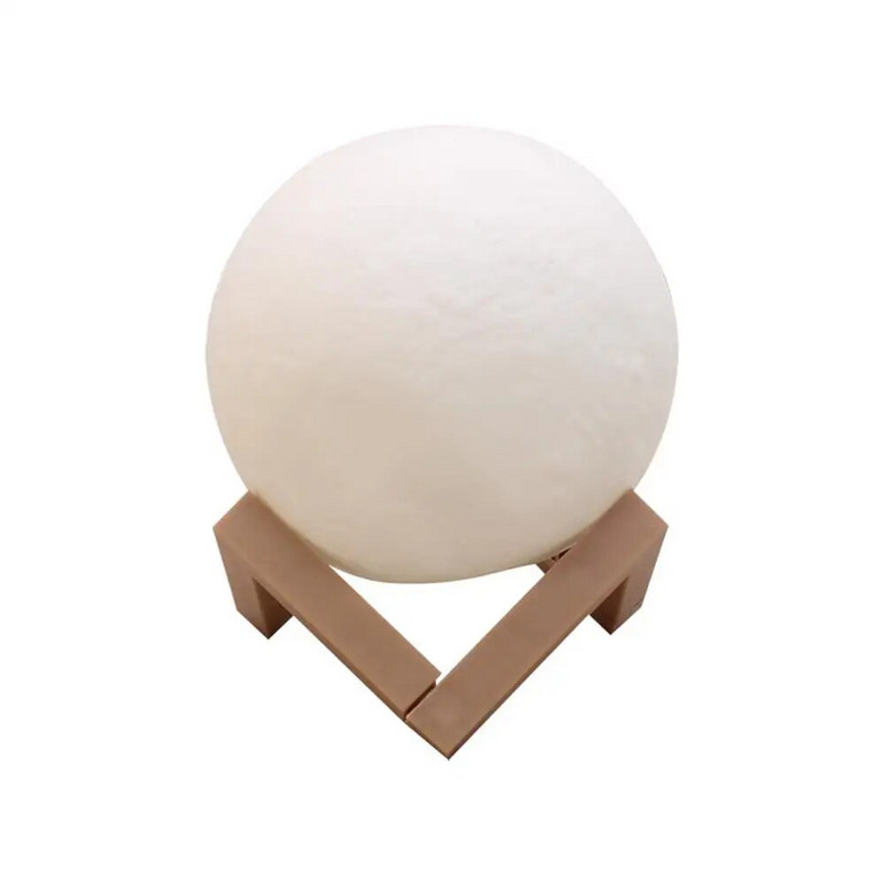 3D ispis Mjesečeva lampa LED noćna svjetiljka Na baterije sa stalkom Zvjezdana lampa Noćna lampa za spavaću sobu Noćno svjetlo Dječji dar