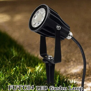 FUTC04 6W RGB+CCT Smart LED kerti lámpatestek IP66 AC 100v~220V kültéri zöldterület/park/út/növényi táj dekorációhoz
