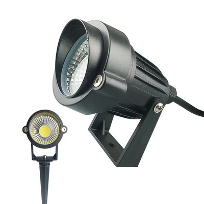 3W 5W LED COB Aia murulamp välistingimustes LED-piikvalgusti veekindel valgustus LED valgus Aiatee kohtvalgustid AC110V 220V DC12V