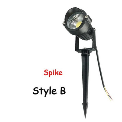 3W 5W LED COB kerti fűnyíró lámpa kültéri LED tüskés lámpa vízálló világítás LED lámpa kerti út spotlámpák AC110V 220V DC12V
