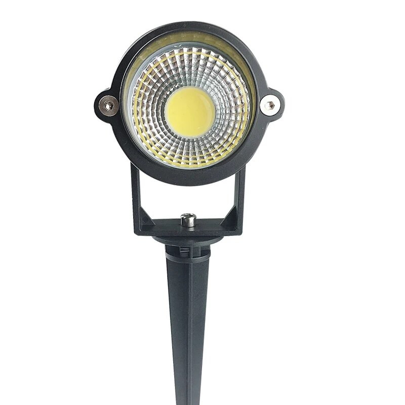 3W 5W LED COB kerti fűnyíró lámpa kültéri LED tüskés lámpa vízálló világítás LED lámpa kerti út spotlámpák AC110V 220V DC12V