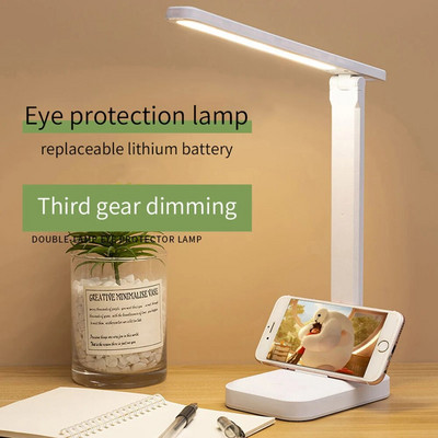 LED-laualamp puutetundlik hämardatav silmade kaitse lauavalgusti siseruumides töölauavalgustid magamistoa voodi kõrval lugemiseks laetavad lauavalgustid