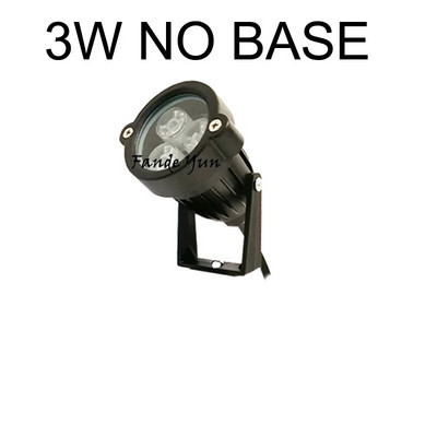 Novi stil Vrtna svjetiljka za travnjak velike snage 220V 110V 12V Vanjska LED šiljasta svjetiljka 3W 9W Vodootporne točkaste žarulje za stazu