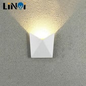 Led veranda lámpák alumínium kültéri vízálló IP65 modern led fali lámpa kerti folyosó lépcső fény dekoráció fali lámpák