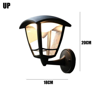 Aplică Balcon Led Exterior Impermeabil Grădină Simplă Vilă Intrare Gospodărie Americană Coridor Aplică Exterior Curte