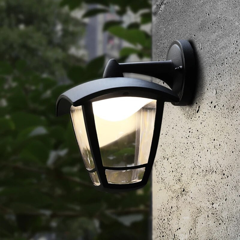 Aplică Balcon Led Exterior Impermeabil Grădină Simplă Vilă Intrare Gospodărie Americană Coridor Aplică Exterior Curte
