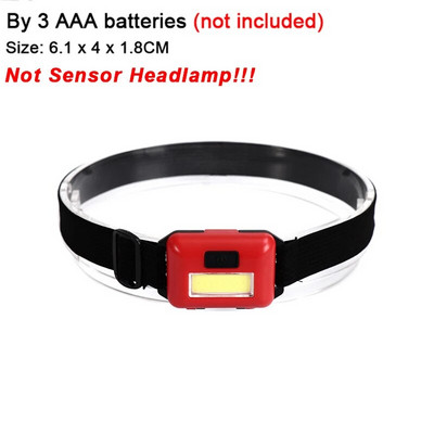 Mini LED jutiklis priekinio žibinto korpuso judesio jutiklis priekinis žibintas Integruotas akumuliatorius USB įkraunamas lauko vandeniui atsparus stovyklavimo žibintuvėlis