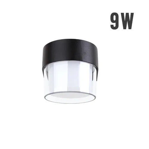 9 W LED fali lámpa kültéri vízálló modern skandináv stílusú beltéri fali lámpák nappali veranda kerti lámpa kültéri utcai világítás