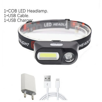 Mini USB-laetav LED esilatern Multifunktsionaalne esitulede esilatern kaasaskantav latern välimatkavalgusti jahipidamiseks