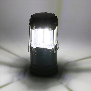 Мини 3*COB лампа за палатка LED преносим фенер TelescopicTorch Лампа за къмпинг Водоустойчива аварийна светлина, захранвана от 3*AAA работна светлина