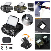 1200 mAh Mini Cap Clip Prednje svjetlo 700 LM Indukcijsko LED svjetlo Vodootporno LED Punjivo prednje svjetlo Tip-C Vanjska rasvjeta